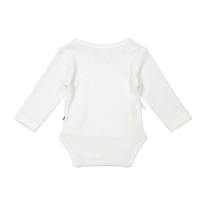 Klein Baby Wickelbody - Langarm - Off White