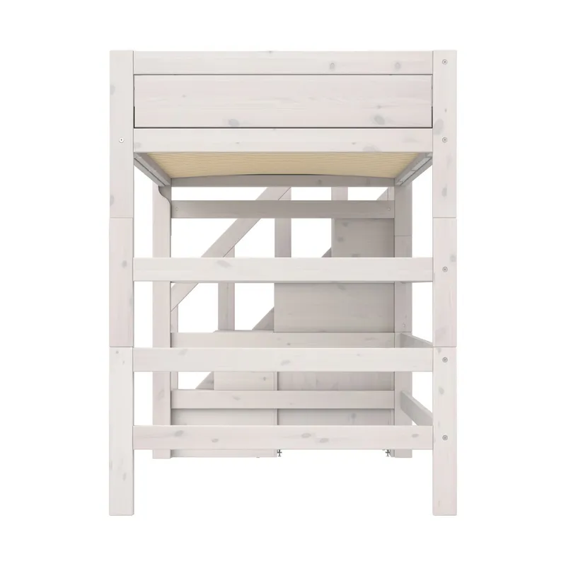 Life Time Premium Hochbett - 177 cm - 120 cm - Mit Treppenschrank