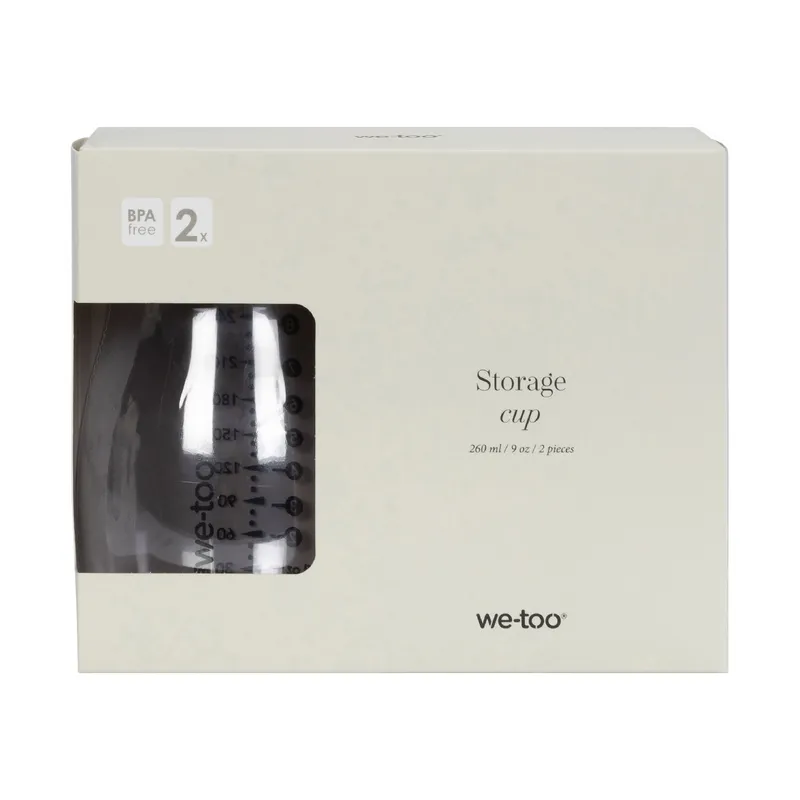 We-Too Aufbewahrungsbehälter- 260 ml - 2 Stück