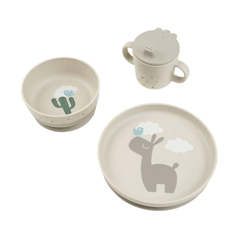 Done By Deer Foodie Dinner Set - 3-Teilig