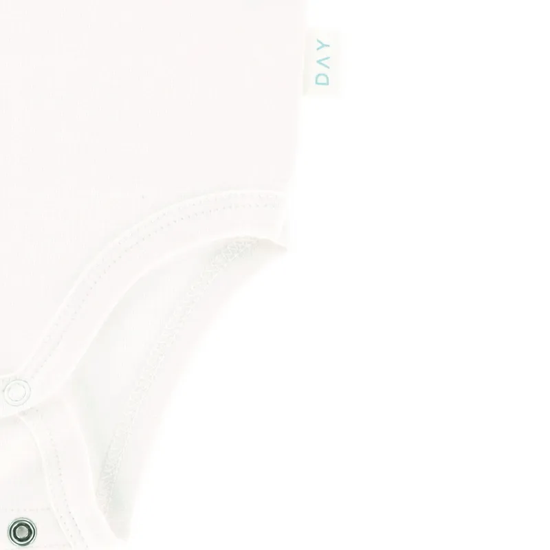 DAY Babybody Mitwachsend Ärmellos - Off White