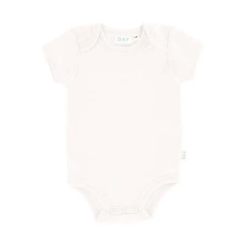 DAY Babybody Kurzarm - Off White