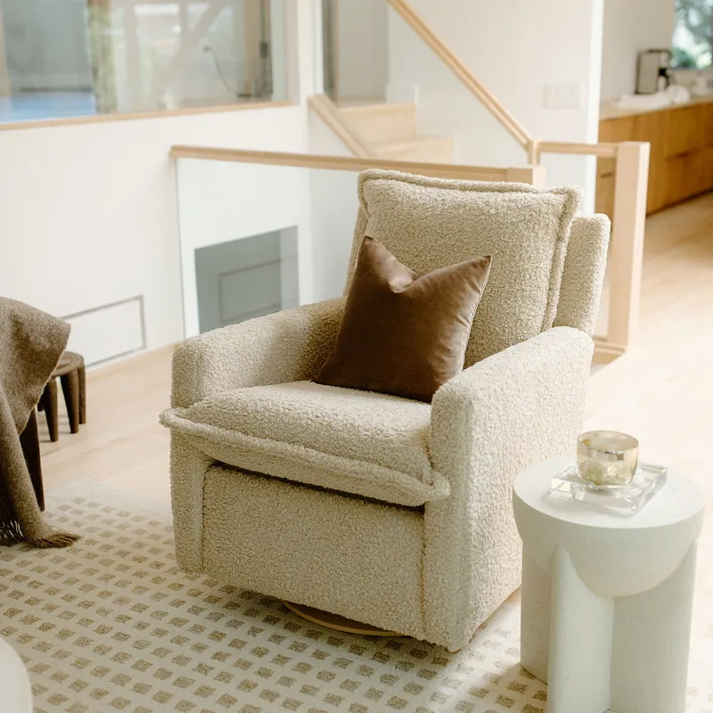 Flynn Stillstuhl - Sheepskin Linen