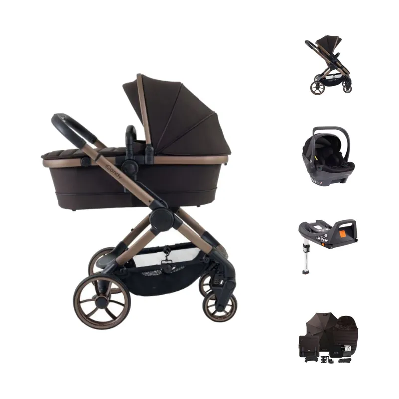 iCandy Peach 7 Kinderwagen 3-in-1 - Inkl. Bundle und Cocoon