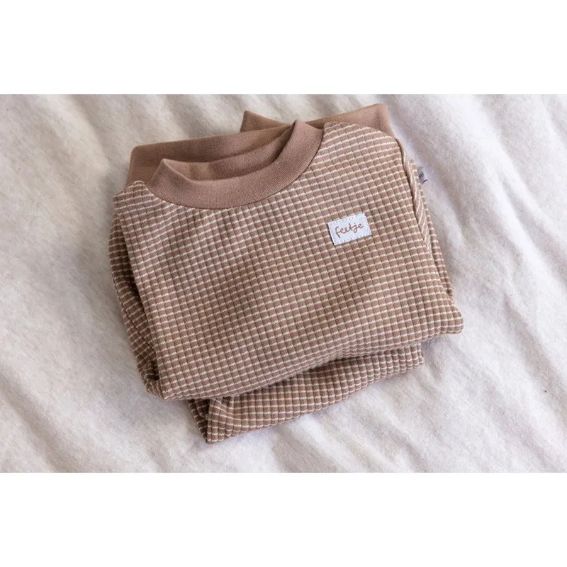 Feetje Waffel Pyjama - Autumn Special Braun