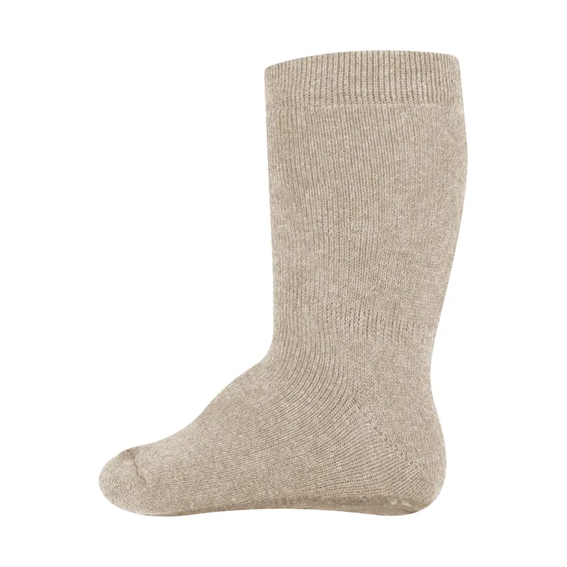 Ewers Anti-Rutsch Socken Beige Melange