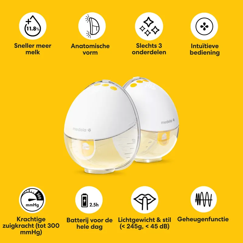 Medela Milchpumpe - Motion InBra™ - Doppelseitig