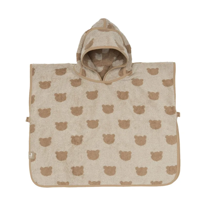 Jollein Jacquard Badeponcho - 2-seitig - Frottee