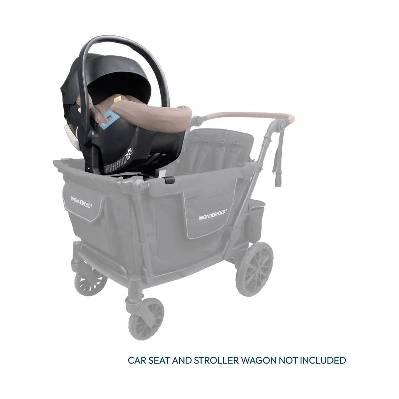 Wonderfold L4 Autositzadapter (Nuna/Cybex/Maxi-Cosi) – Schwarz
