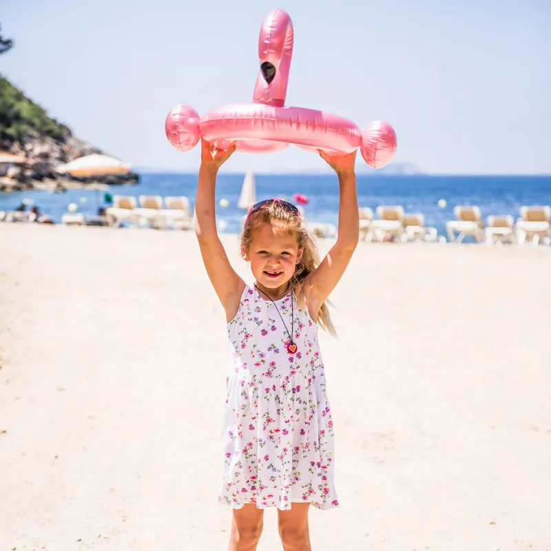 Swim Essentials Flamingo Schwimmreifen Rose Gold 36+ Monate