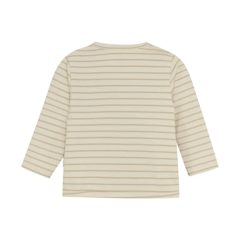 Noppies Nour Wickelshirt - Stripe - Offwhite