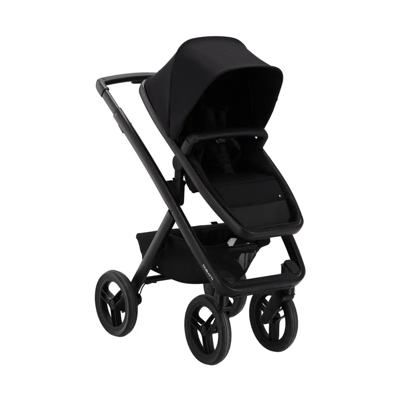 Dubatti Two E2 Kinderwagen 2-in-1 - Black / Pitch Black
