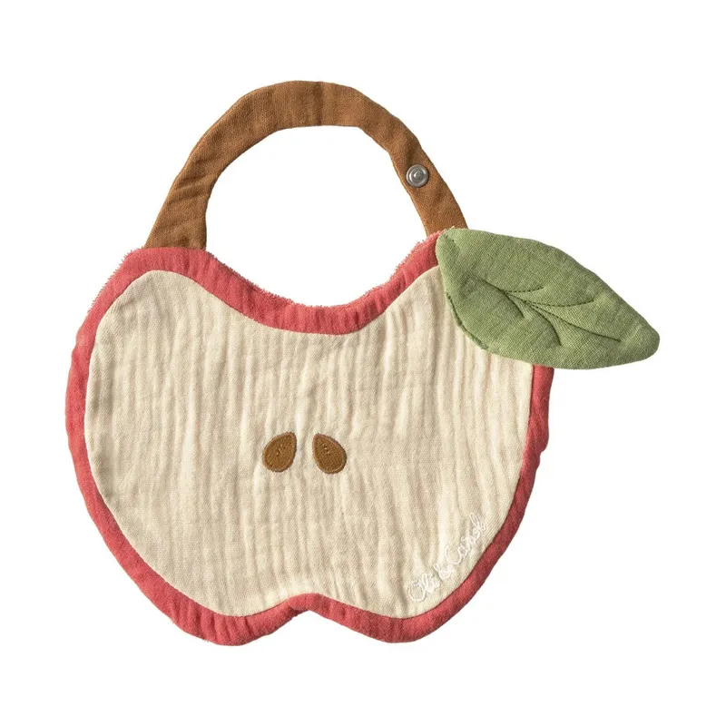 Oli & Carol Pepa The Apple Bib T-BIB-APPLE