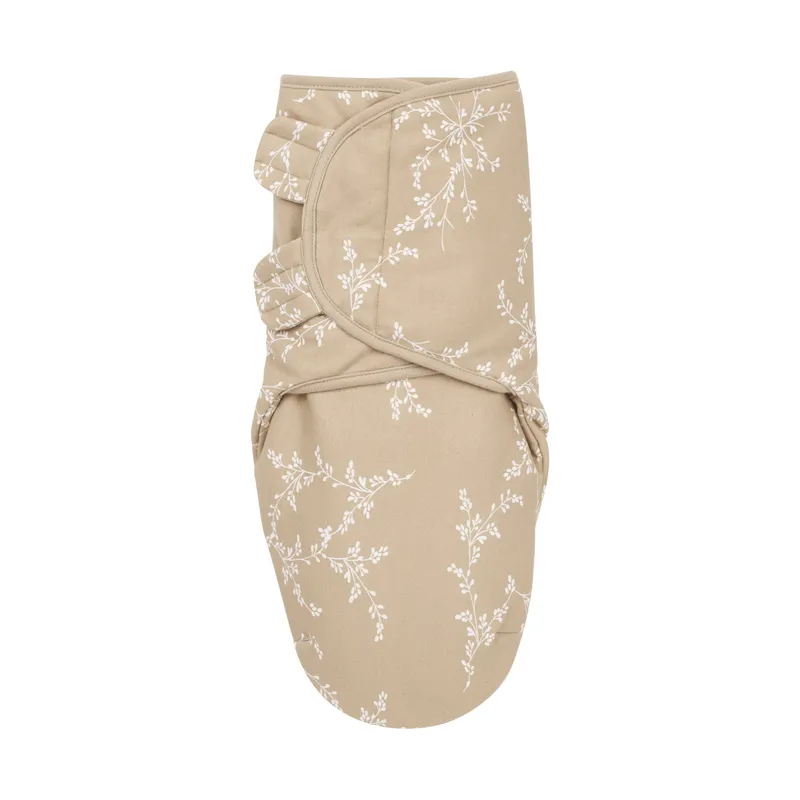 Meyco Baby Branches Pucktuch Gefüttert - Sand - 0-3 Monate