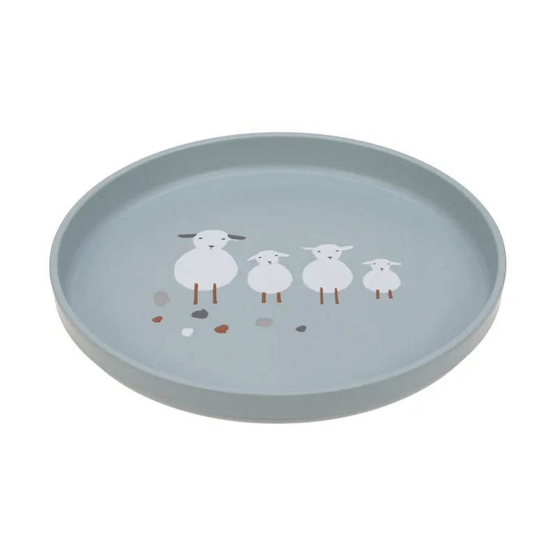Lässig Tiny Farmer Sheep / Goose Teller Blue