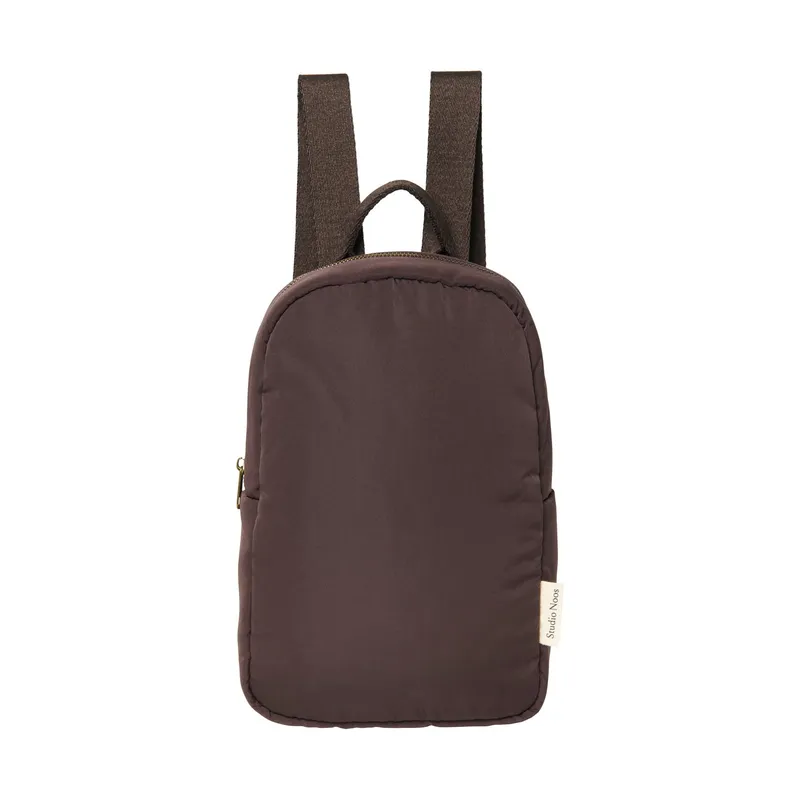 Studio Noos Mini Rucksack - Puffy - Brown