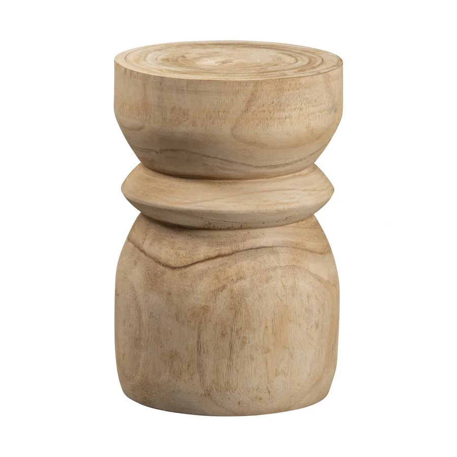 Woood Bikkel Hocker – Holz – Natur