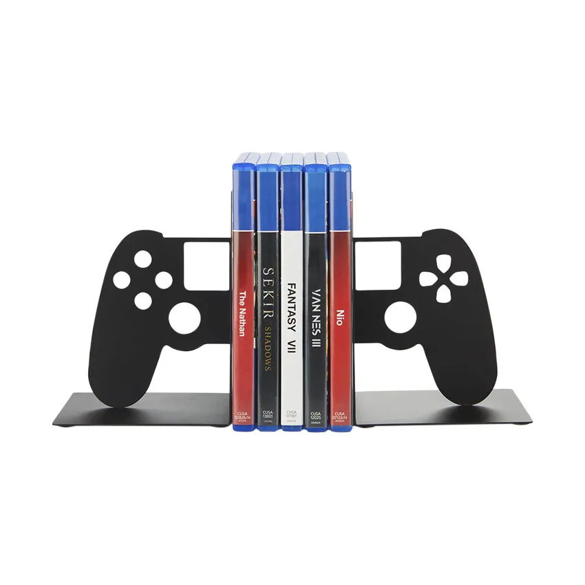 Balvi Joypad Buchstütze – Metall – Schwarz