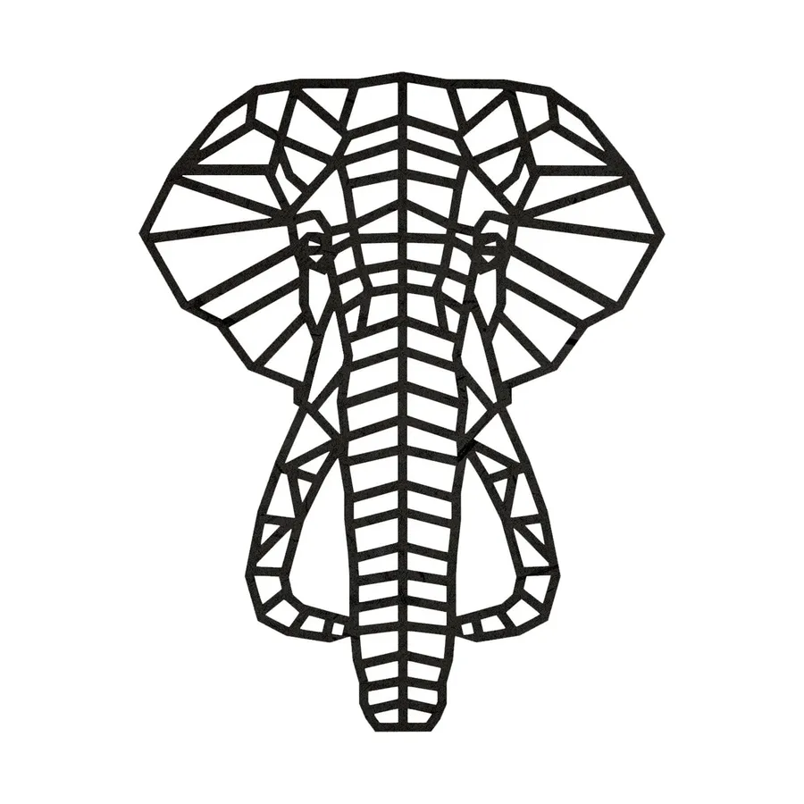 Casa Sentir Elefant Wanddekoration - Medium