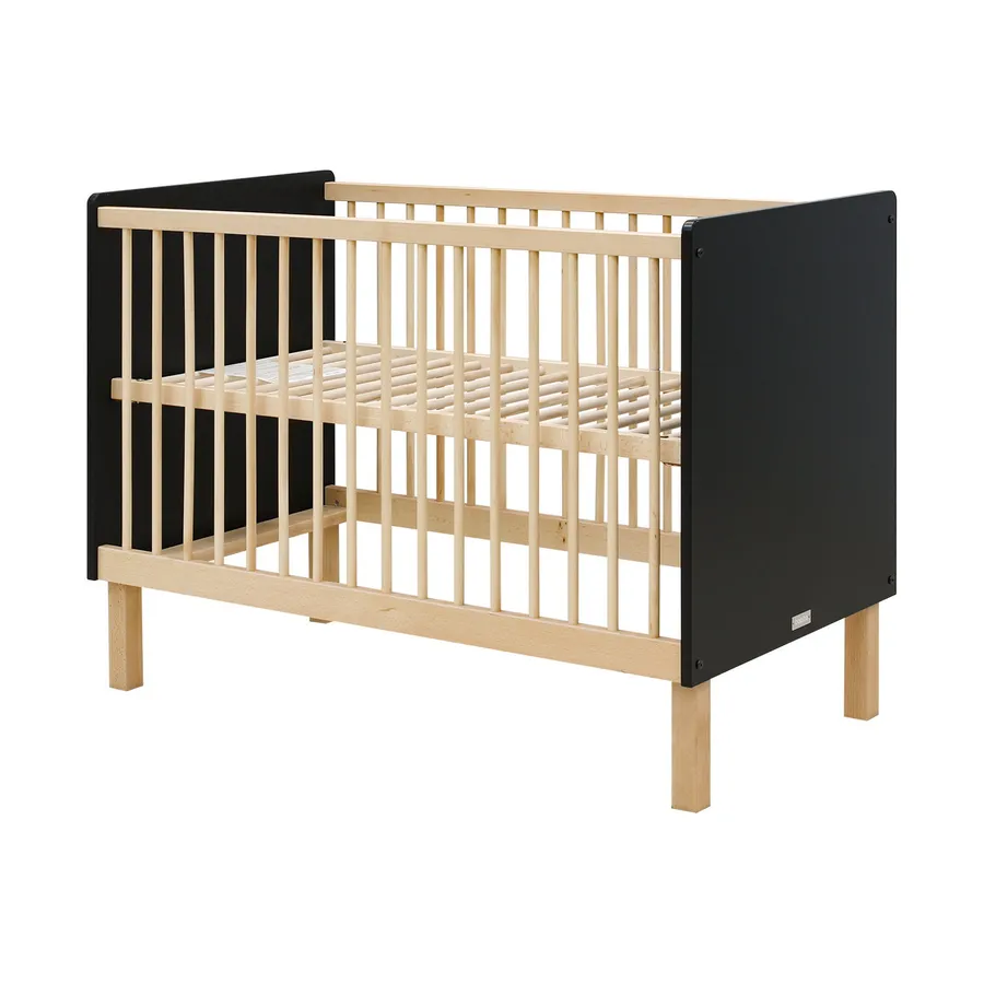 Bopita Floris Babyzimmer Schwarz / Natur