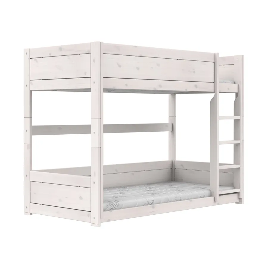 LIFETIME Kidsrooms Original Niedriges Etagenbett – Weiß