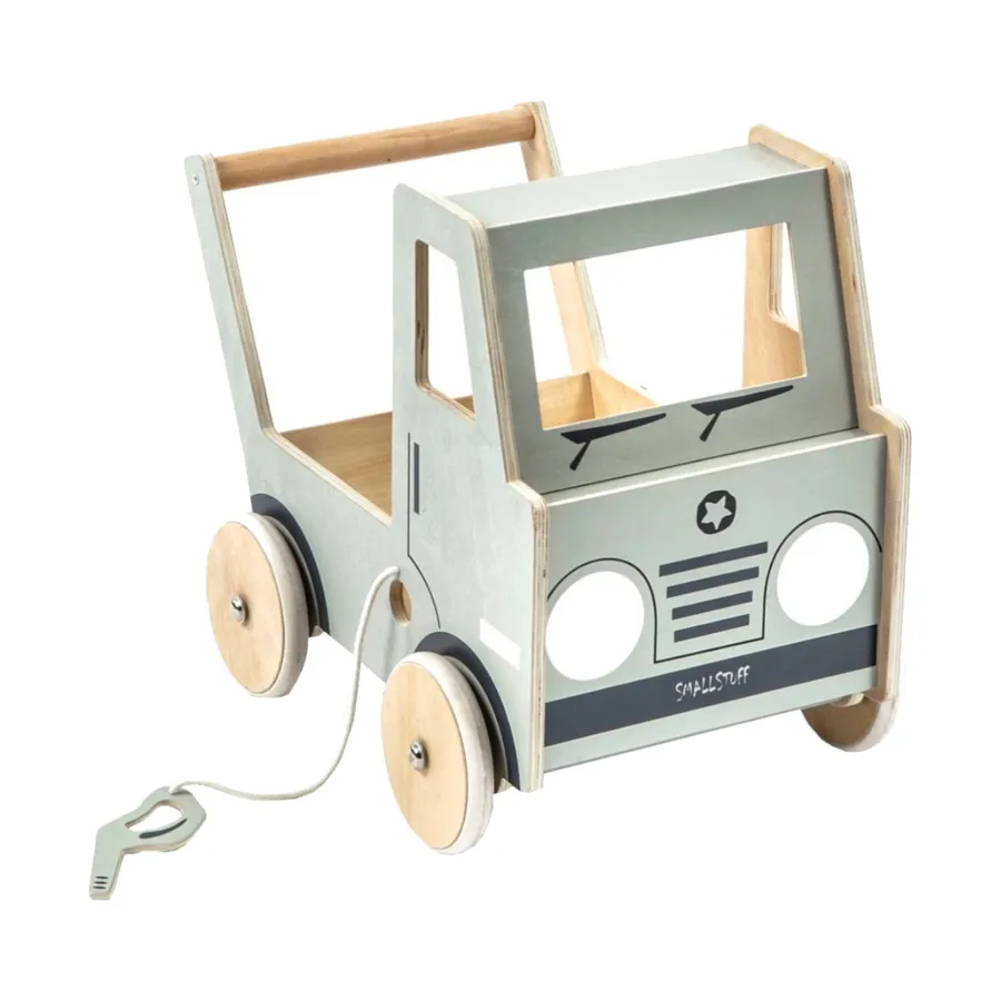 Smallstuff Holz Lauflernwagen