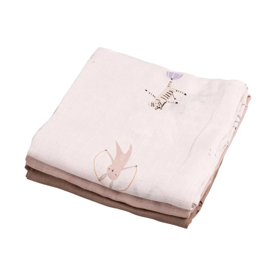 Sebra Teeny Toes Hydrophiles Tuch – 3 Stück