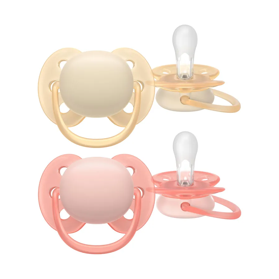 Philips Avent Ultra Soft Schnuller - 2 Stück - Plant-based