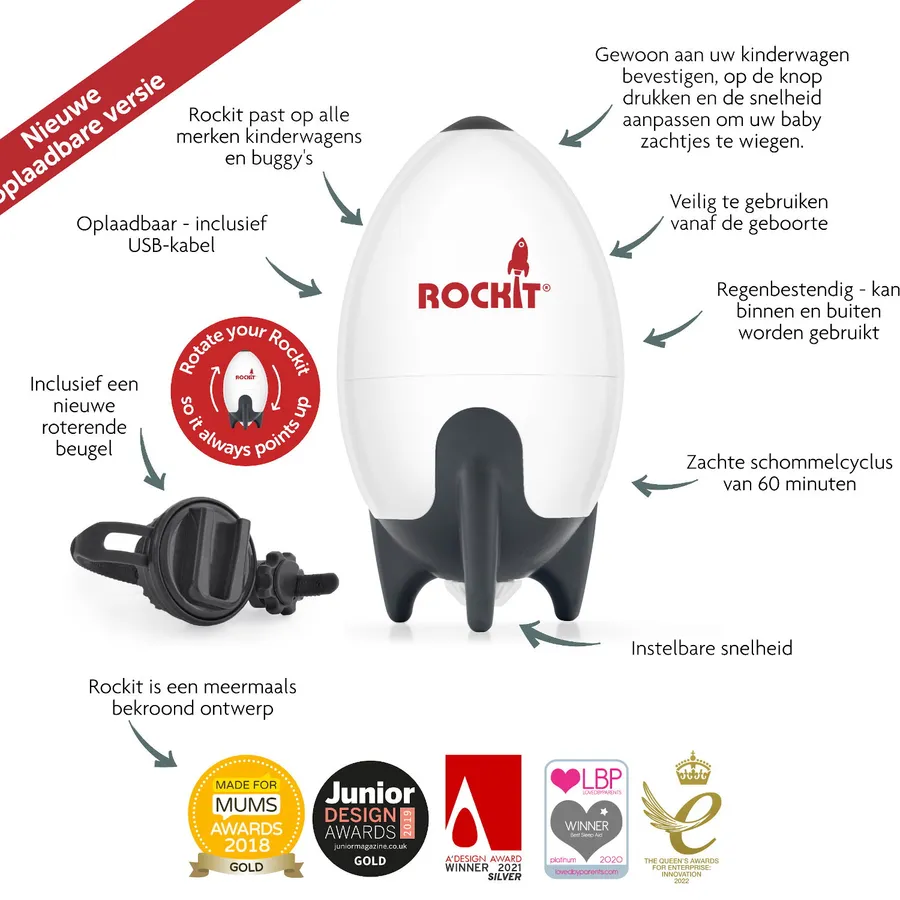Rockit Aufladbarer Baby Rocker
