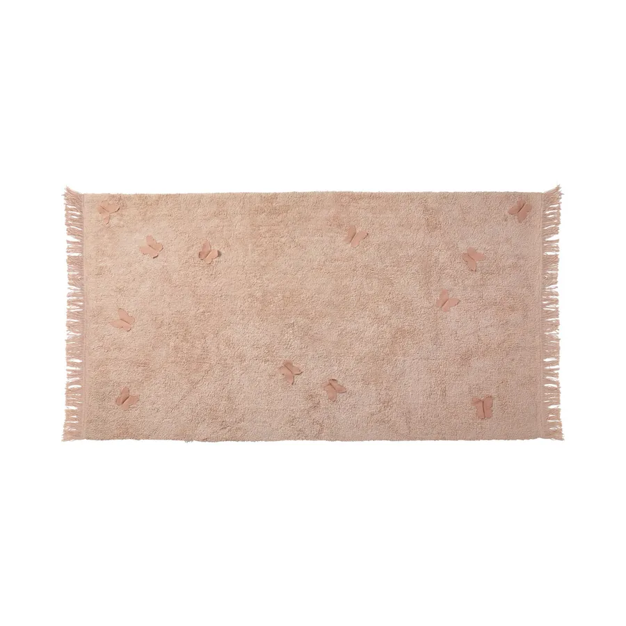 LIFETIME Kidsrooms Butterflies Teppich Soft Pink