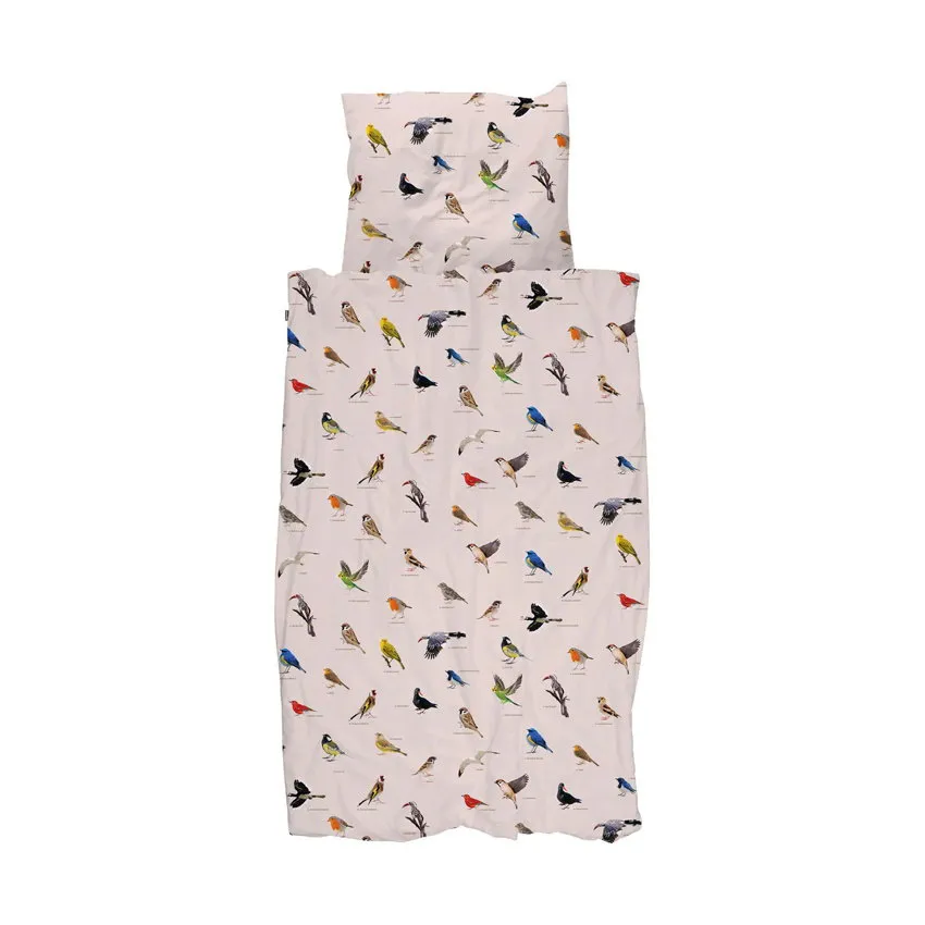 Snurk Bettbezug - Bird Watching - Beige