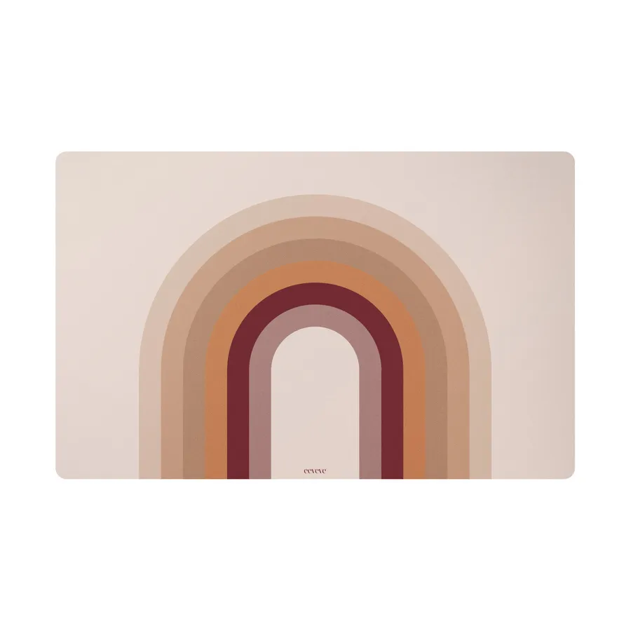 Eeveve Schreibtischunterlage - Retro Bow - Peach