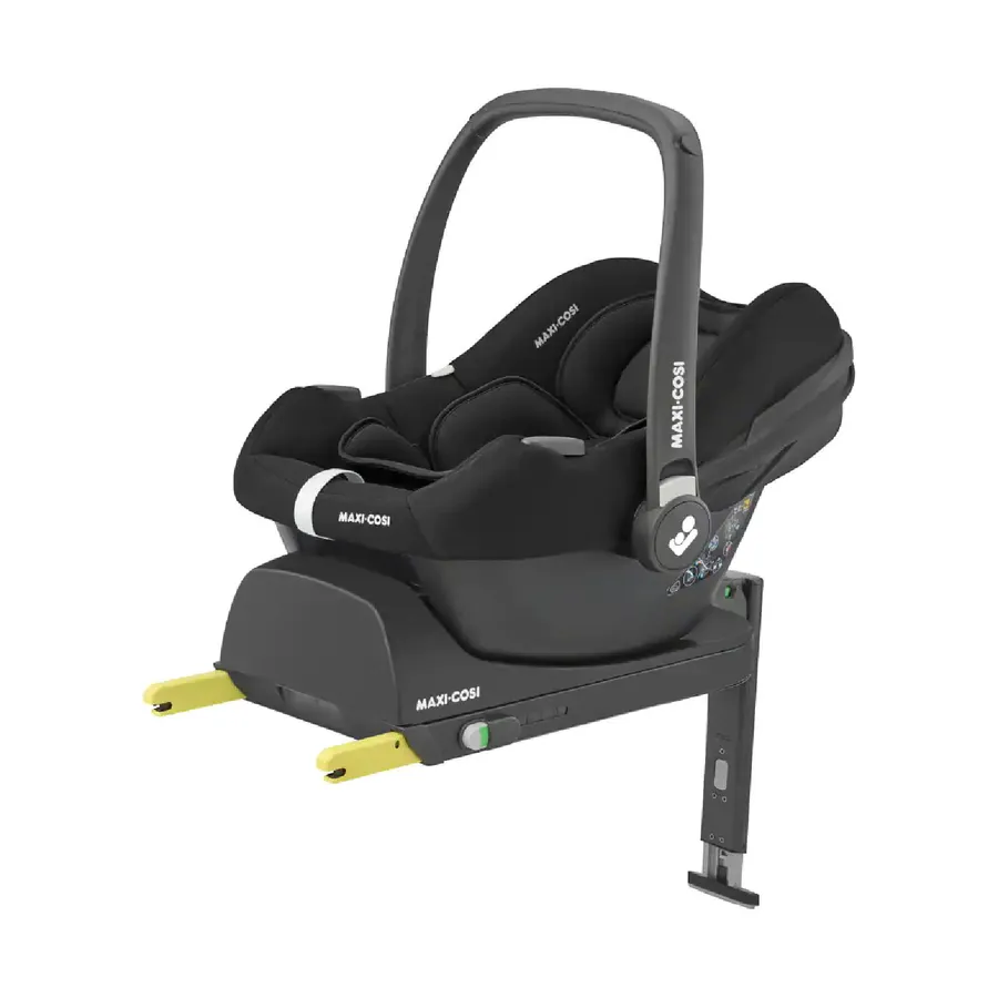 Maxi-Cosi CabrioFix I-Size Babyschale Inkl. Base Essential Black