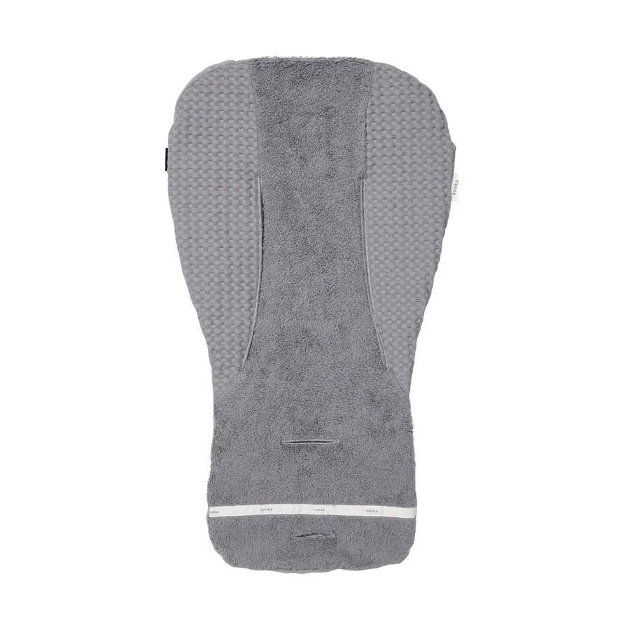 Koeka Buggy Einlegekissen Waffel - Antwerp - Steel Grey