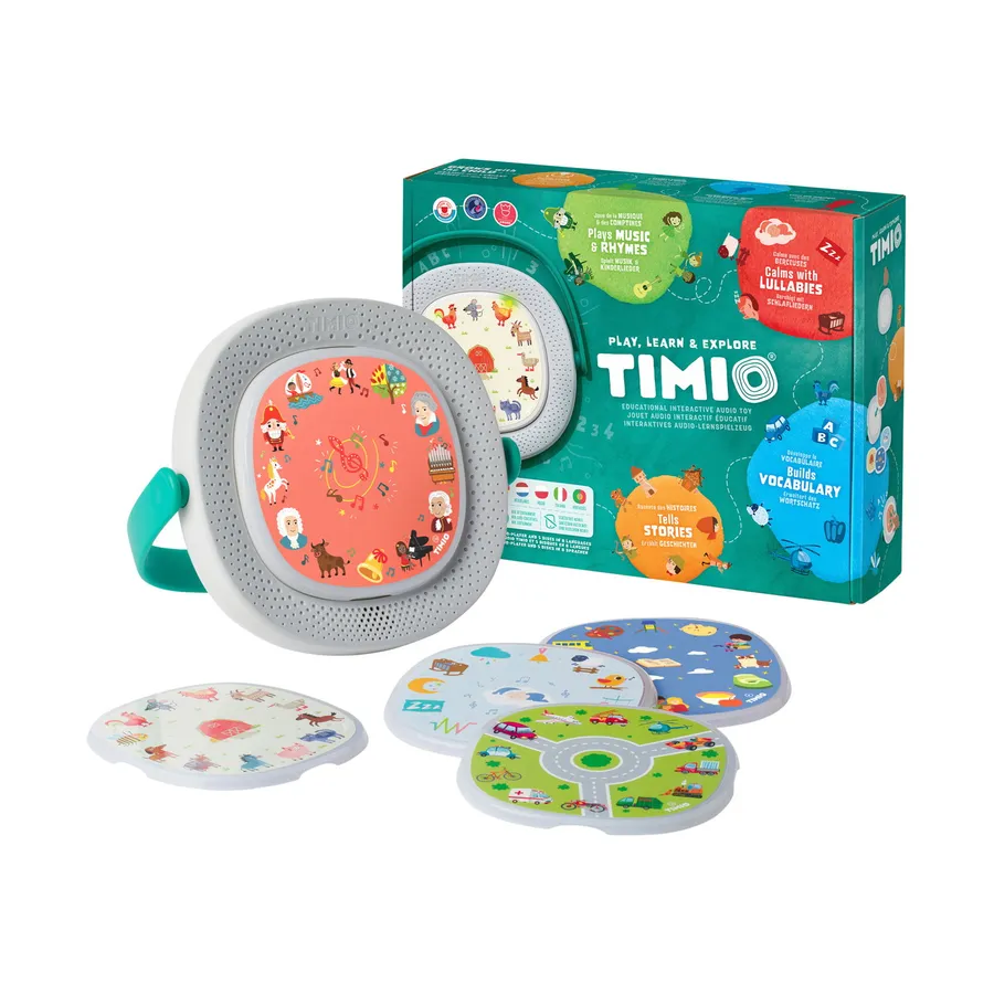 Timio Audio-Player – Starter-Set mit 5 CDs