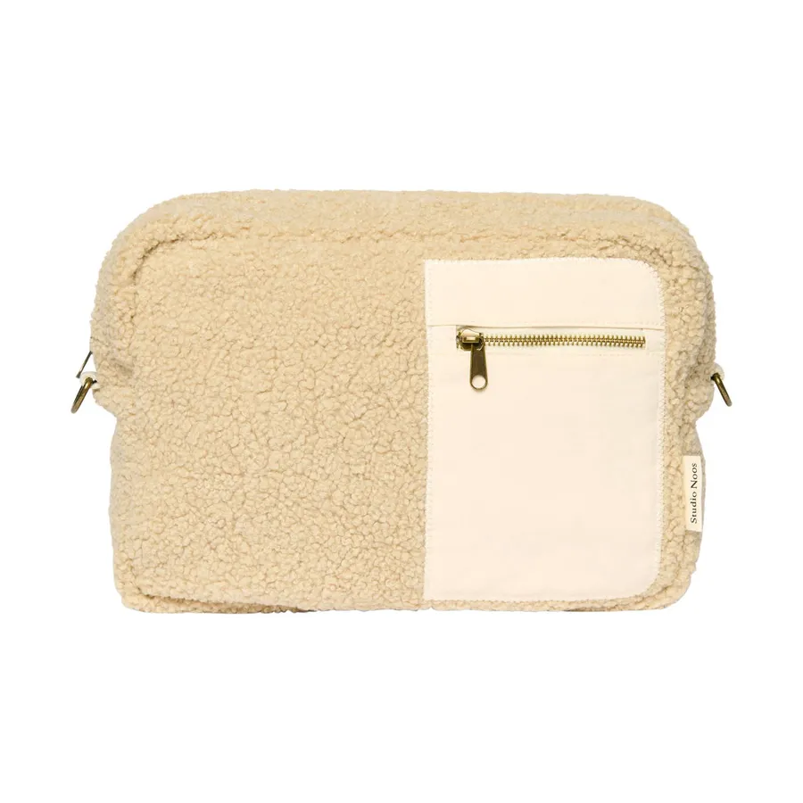 Studio Noos Ecru Teddy Stroller Organizer - Ecru