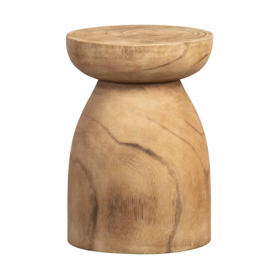 Woood Bink Hocker Holz – Natur