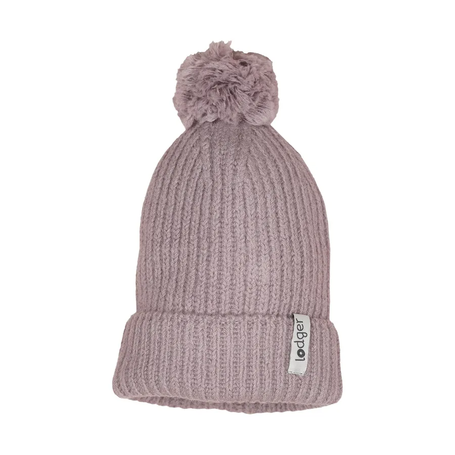 Lodger Hatter Mütze - Merino Wool - Rose