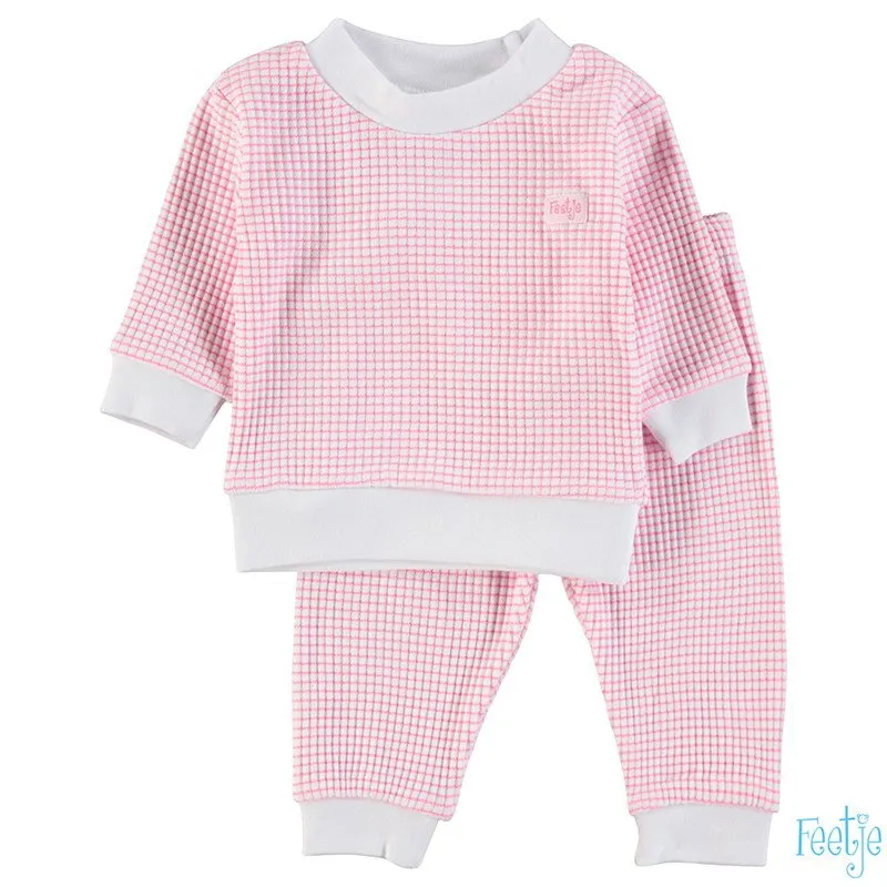 Feetje Waffel Pyjama - Rosa