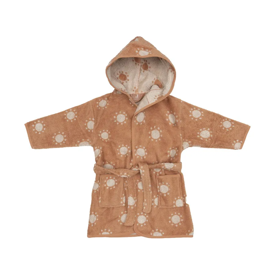 Jollein Frottee-Bademantel - Jacquard