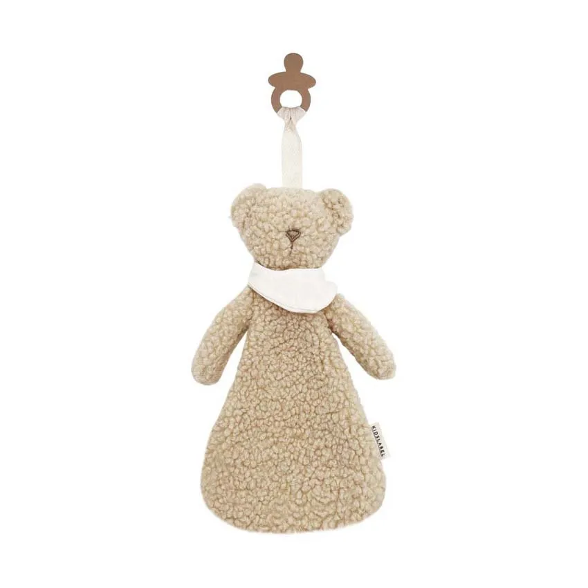Kidslabel Schnullertuch Teddybär