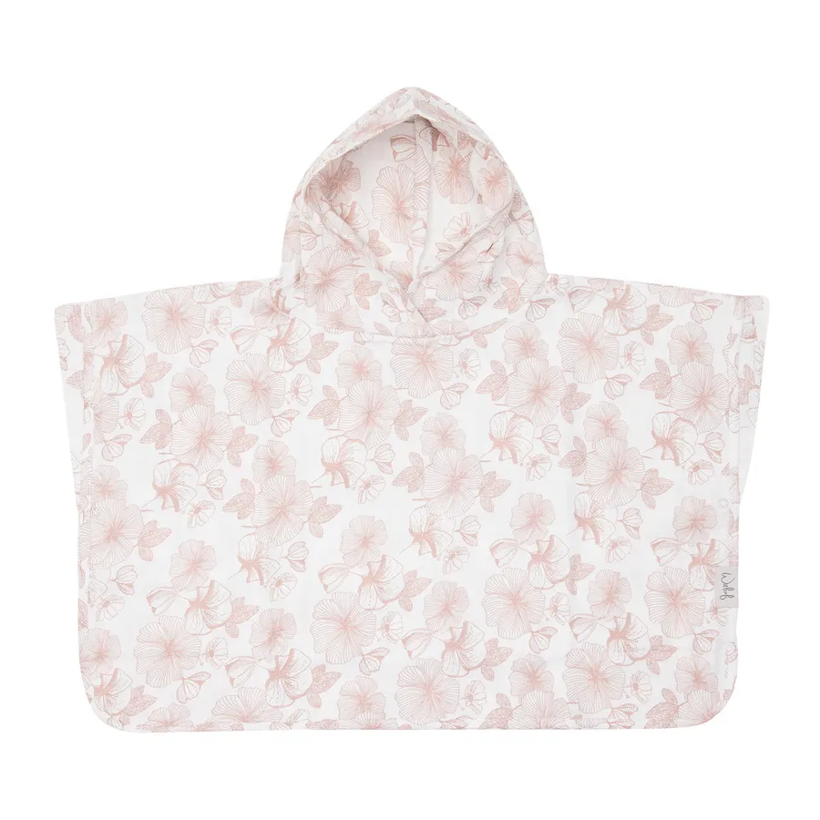 Witlof For Kids Flower Powder Badeponcho - Hydrophil