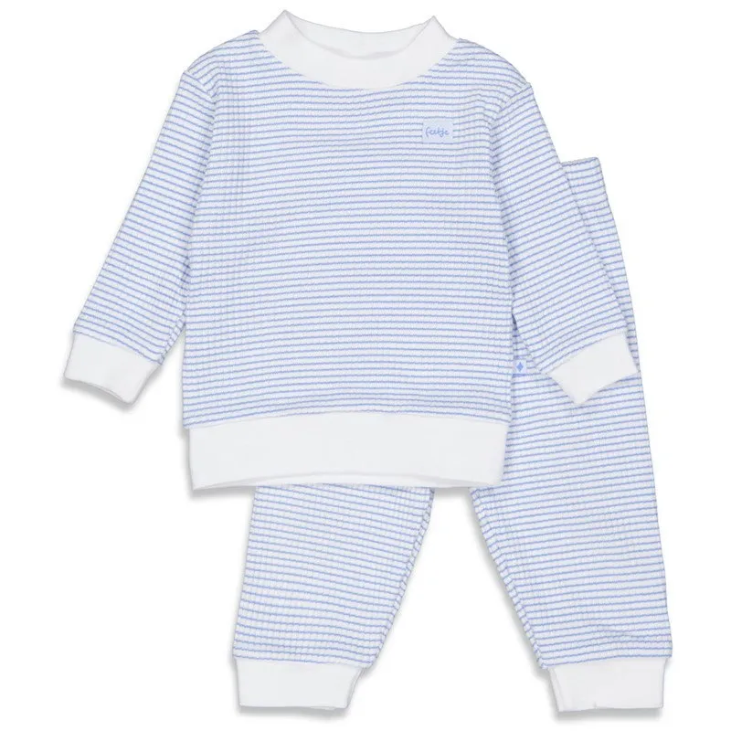 Feetje Waffel Pyjama - Blue