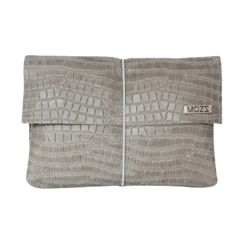 Mozz Bags Wickeletui Anaconda Grau