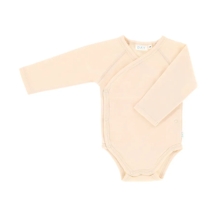 DAY Wickelbody Langarm - Apricot