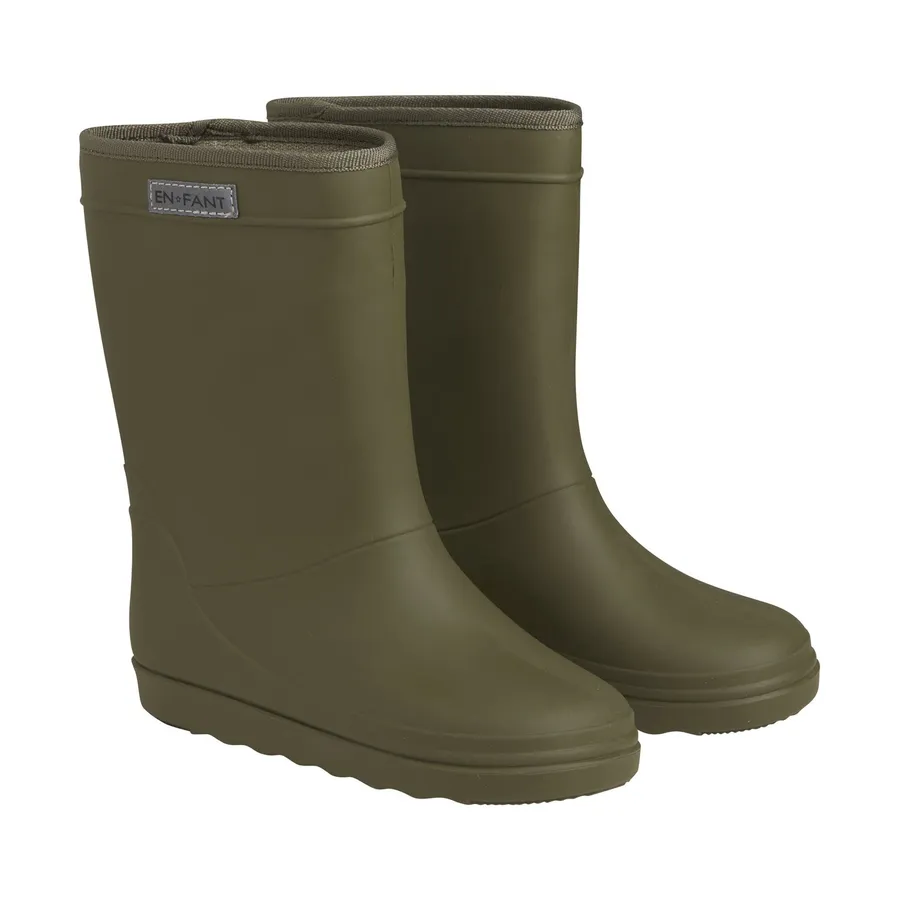 EnFant Regenstiefel – Solid – Ivy Green