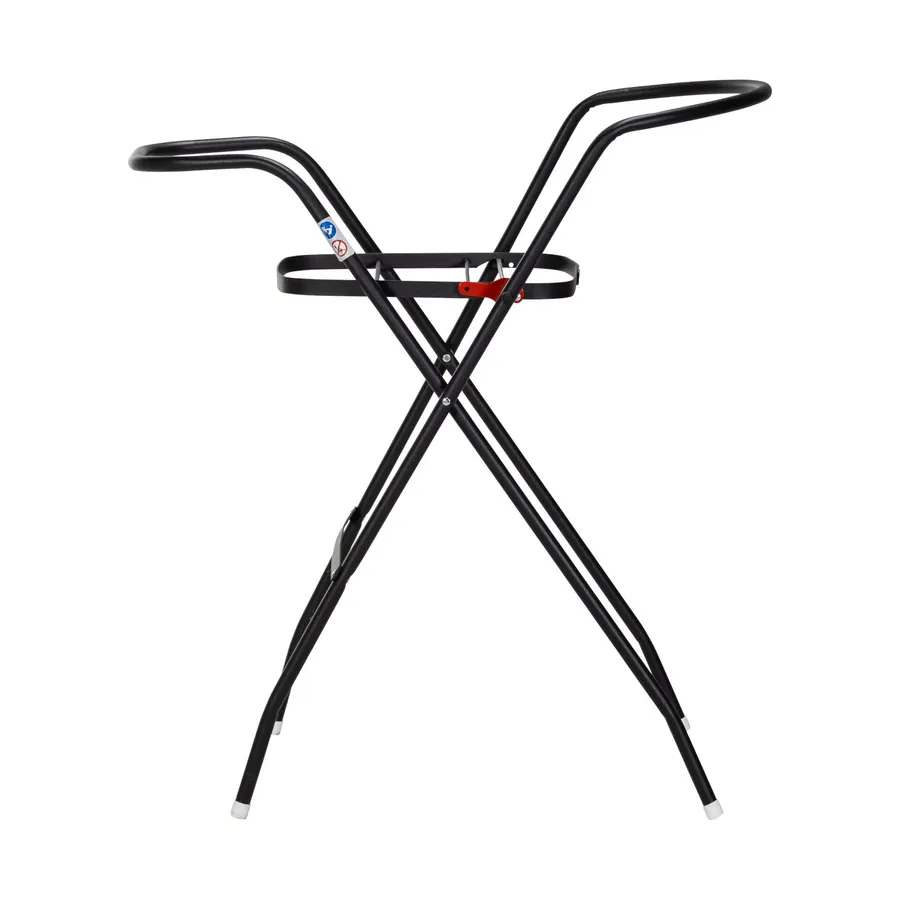  Basicline Badewannenständer mattschwarz für Badewanne 84 cm