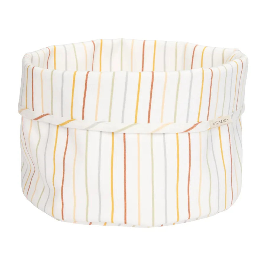 Little Dutch Vintage Sunny Stripes Kommodenkörbchen Rund
