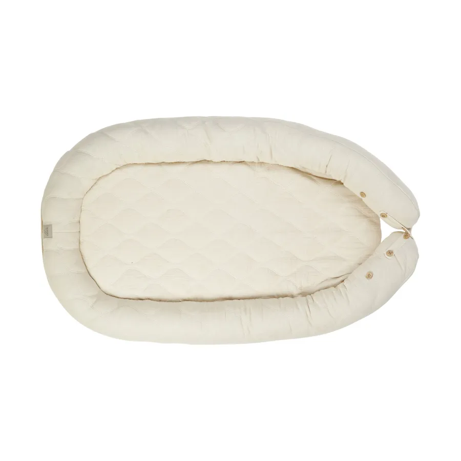 Nanami Babynestchen - Wave Cotton - Off White