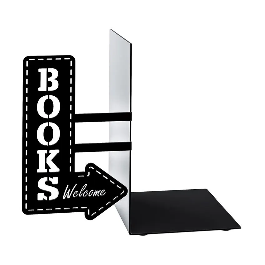 Balvi Bookshop Bücherstütze – Schwarz
